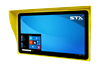 X7600 Industrial Panel PC - Safety Yellow Finish