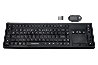 Water Resistant Silicone Keyboard Wireless