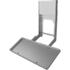 Stainless Steel Keyboard Tray X7000 and X9000 Ranges
