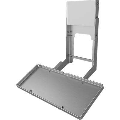 Stainless Steel Keyboard Tray X7000 and X9000 Ranges